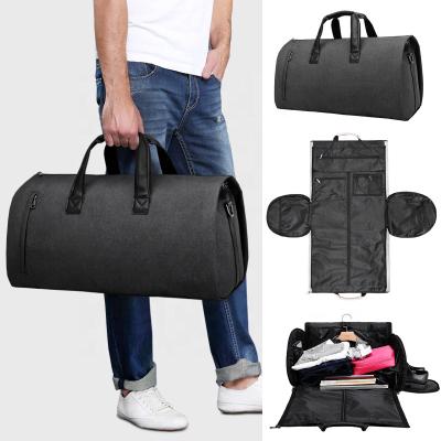 China High Quality Business Travel Duffel Bag Custom Foldable Travel Sportswear Bag Suit Cover Clothes Luggage Bag for sale