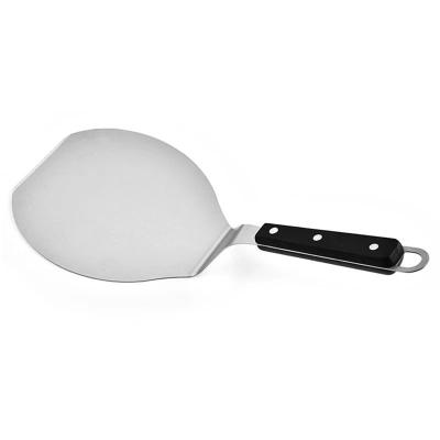 China Sustainable Home and kitchen products bakeware pizza stand holder with plastic handle accessories pizza shovel stainless steel pizza peel for sale