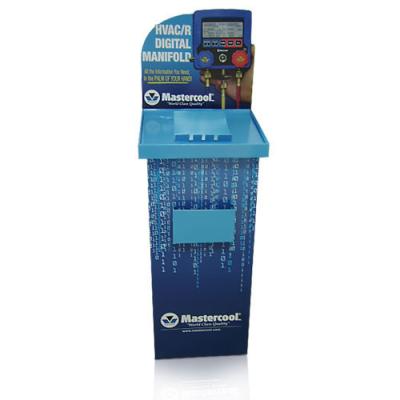 China Temporary Cardboard Dump Bin Display for Digital products Promotion in Supermarket for sale