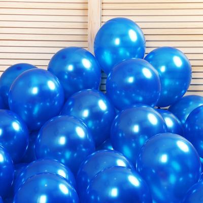 China Gift Toy Factory Manufacture Explosion Proof Chrome Balloons Metallic Latex Balloon for sale