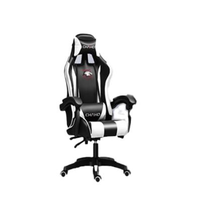 China Factory Customizable Silla Gamer Ergonomics Office Chair Swivel Leather Chair Rotating E-sports Racing Gaming Chair With Foot Rest for sale