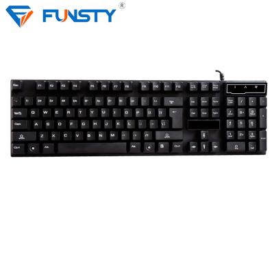 Cina ERGONOMIC Hot Selling Desk Wired Comfortable Kick Feeling Keyboard in vendita