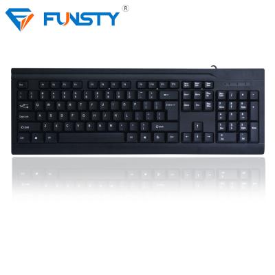 China Best Quality ERGONOMIC Keyboard Chip For Office Use Wired USB Te koop