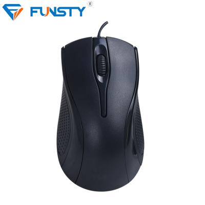 China Portable Bulk Cheap Optical Mouse Black Mini Wired Mouse For Computer Wired Mouse M207 for sale