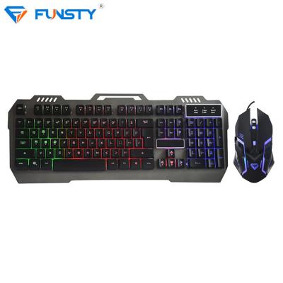 China For Tablet 2019 Best Selling Gaming Keyboard With Mouse Teclado Y Mouse Gamer Te koop