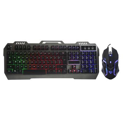 China ABS Plastic Shop Online Low Budget Wired Gaming Keyboard Mouse à venda