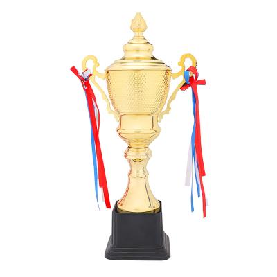 China Chinese Wholesale Europe Metal Sport Awards Cup Trophy For Soccer Football for sale