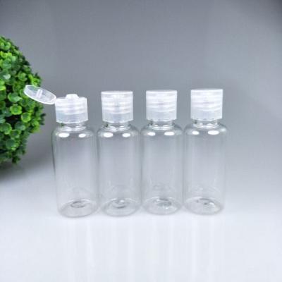 China Factory direct sale 50ml medicine pet bottle 100ml plastic top cap flip shake with bottle 2oz 3oz for sale