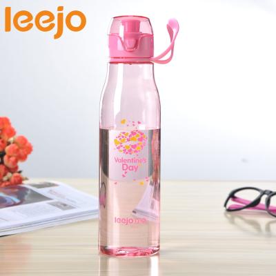 China Leejo Bpa Free Sustainable High Quality Recycled Plastic Water Bottle for sale