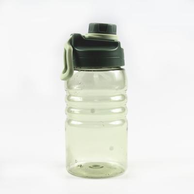 China Wide mouth viable 1000ml plastic flask with the small big screw cap bottle for sale