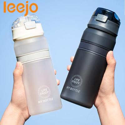 China Viable Newest Design Flip Top Straw Tritan Water Bottle Amazon Success for sale