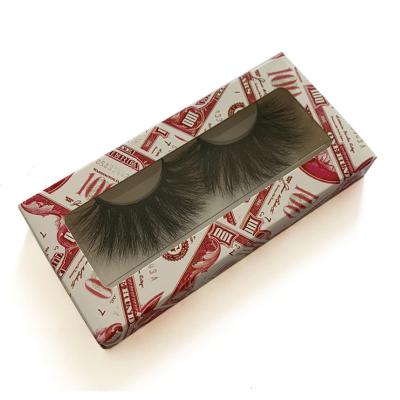 China Free Design Black Handmade Eyelash Box Eyelash Vendor Customized Eyelash Packaging Box With Custom Paper Eyelash Boxes for sale