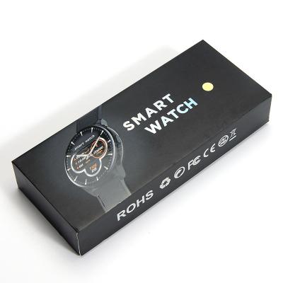 China Handmade High End Custom Logo Cardboard Slot Gift Paper Packaging Luxury Watch Box for sale