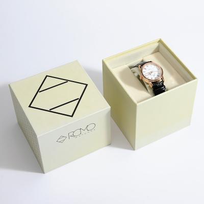 China Factory Packaging Logo Printing Modern Luxury Single Cardboard Handmade Custom Wristwatch Paper Box Gift Box For Watch for sale