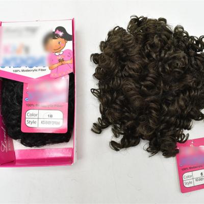 China Super Baby Oprah Silky Wet Silky Baby Oprah X-Ring Hair Ponytail Hair Extension Kids Kinky Curly Wave Twist Afro Ponytails For Kids for sale