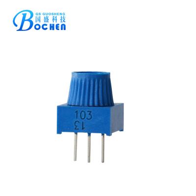 China 260Â ° 500k 100k 1M Adjustable Trimpot b103 potentiometer trim potentiometer 3386 for sale