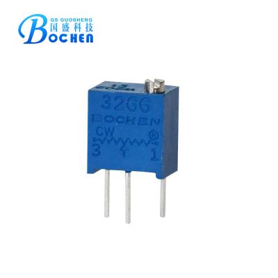 China 12Â ± 2 Cycles BOCHEN ROHS 3266w Trimmer Multiturn Potentiometer 10K for sale