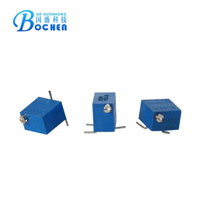 China 12Â ± 2 cycles ROHS BOCHEN 3269 series precision potentiometer 0.25w for sale