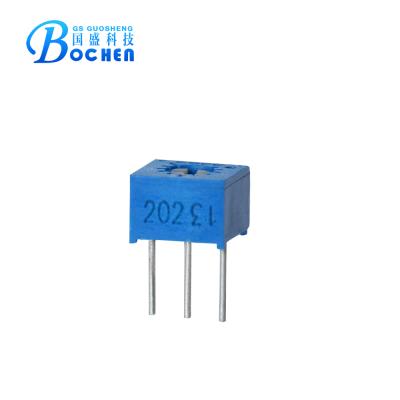 China 210Â ° Â ± 10Â ° BOCHEN 3362U 15K Mini Ohm Linear Potentiometer for sale