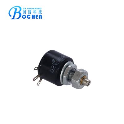 China 300Â ° Â ± 10Â ° WX13-11 5k single-turn ohm wirewound rotary potentiometer for sale