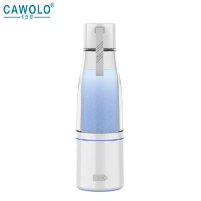 China Outdoor Cawolo Hydrogen Hydrogen Hotel Water Generator Portable C Filling Water Bottle 5000ppb for sale