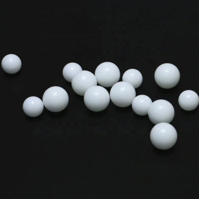 China Ratio of Precision 6mm 7mm 8mm Solid 9mm PTFE Plastic Bearing Balls for sale