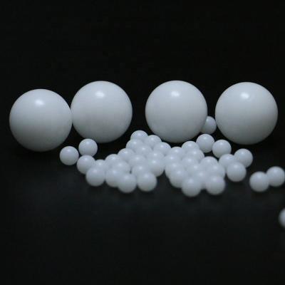 China Ratio of Large 15.875mm Hard Solid 14mm 15mm PTFE Plastic Bearing Balls for sale