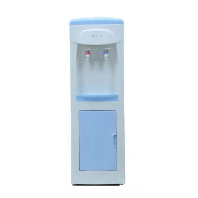 China Small Installation Factory Direct Selling Vertical Standing Gifts Dedicated Hot/Hot/Cold Water Dispenser With Storage Cabinet for sale