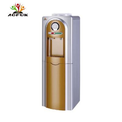 China Hot Cold Stainless Steel Refrigeration Hotel Water Dispenser Luxury Living Compression Home Office for sale