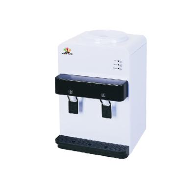 China Concise mini hot and cold style household commercial water dispenser and office table top filled water drinking station for sale