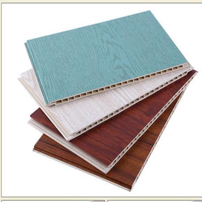 China Waterproof Cheap Bamboo Wood Fiber Integrated Wall Panel Integrated Wall Panel for sale