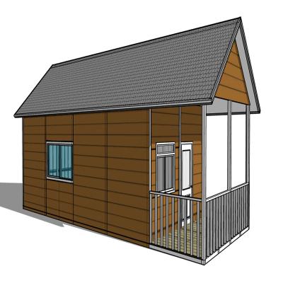 China Popular Luxury Prefab Steel House Light Villa Steel Fabricated Portable Home for sale