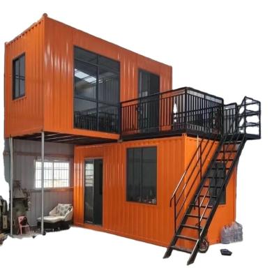 China Factory sale price modern customized tiny lightweight steel frame prefab container house hotels parking lot villa for sale