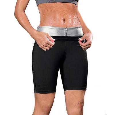 China Women Breathable Sweats Trainer Hot Slim Sweaty Breathable Comfortable Leggings Yoga Pants Waist Shorts for sale