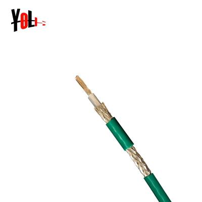 China 3.8mm Shielded Boundary Perimeter Industrial Electric Green Cable For Gardena Robot Lawn Mower Cable Wire for sale