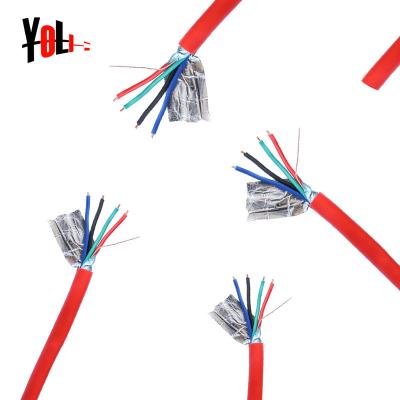 China Construction China Supplier New Product 24AWG Stranded 4 Core Unprotected Security Alarm Cable for sale