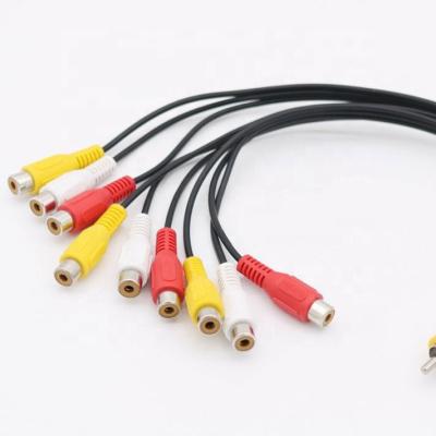 China Enhanced Signal Quality Premium RCA Male To RCA Male Stereo Audio Video Cable for sale