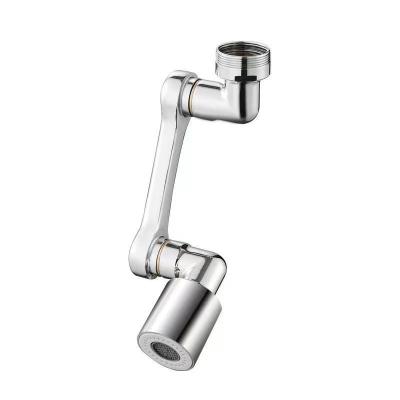 China Other 1080 Degree Rotation Mechanical Arm Faucet Aerator Splash Proof Universal Multifunctional Faucet Supplement Spout for sale