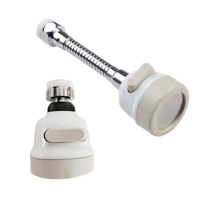 China Other Beige 360 ​​Degree Rotating Faucet Aerator 3 Spray Modes Hose Purifier Anti-splash Kitchen Water Filter Bathroom Shower Head for sale