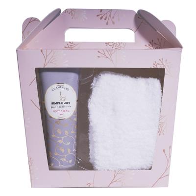 China Wholesale Foot Care Body Care Fragranced Moisturizer Foot Cream Foot Lotion Gift Set Wholesale Private Label for sale