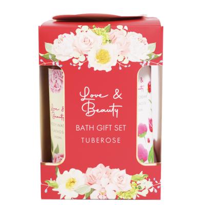 China Wholesale Home Spa Modern Design Shower Gel Body Care Spa Bath Gift Set for sale