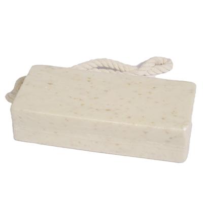 China OEM Wholesale Size Logo Color Soap On A Rope Base Cleaning Biodegradable Pure Natural Organic Custom Soap for sale