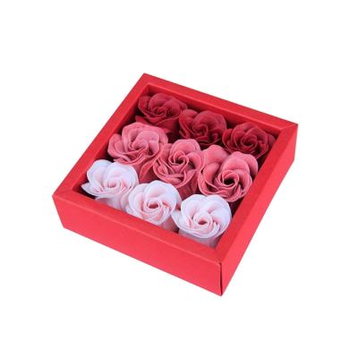 China Wholesale High Quality Customized Handmade Hand Soap Flower Gift Box Base Cleaning Set for sale