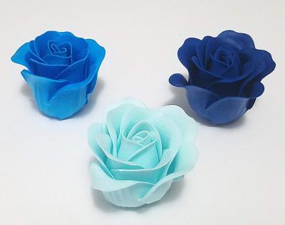 China Hot Selling Handmade Base Cleaning Decorate Romantic Gift Artificial Rose Soap Flower Valentines Day Gift for Soap Flowers for sale