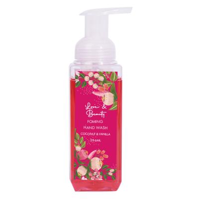 China Wholesale Private Label Fragranced Floral Foaming Hand Soap Bubble Water Wash Hand Base Cleansing Floral Foaming Wash for sale