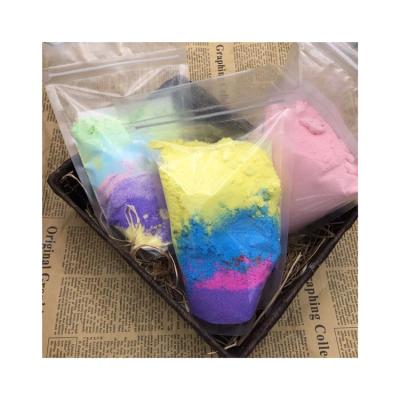 China Moisturize Skin Effect Bath Bomb OEM Vegan Organic Rainbow Sleep Bath Bomb Fizzy Organic Gift Box Kit for sale