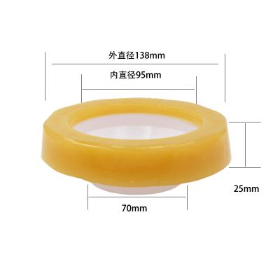 China Modern Custom Flexible Toilet Wax Sealing Gasket With Perfect Sleeve Toilet Seal Wax Ring for sale