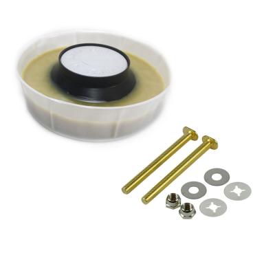 China Modern Innovative Function Toilet Trim Installation Kits White Toilet Wax Ring With Screws for sale