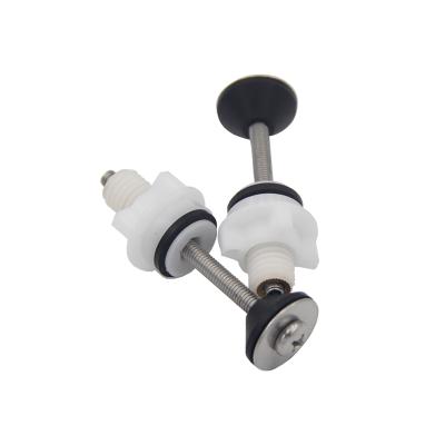 China Modern Manufacturer SS304 Stainless Steel WC Toilet Seat Cover Fixing Bolt Screw Kits Toilet Cover Fastener Bolts Screws for sale