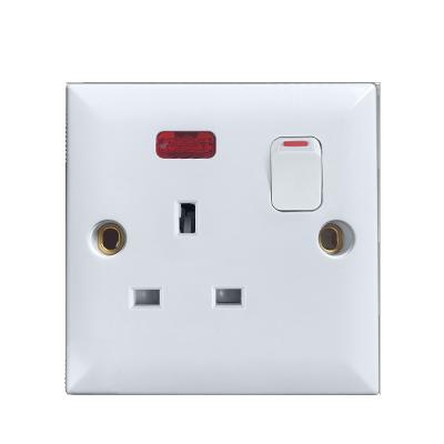 China Easy Installation VBQN Switches And Socket With 13A Neon Wall Switch Electrical Outlet For Home House Application Wall Switch for sale